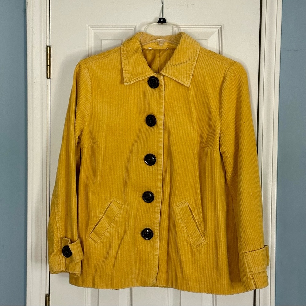 Yellow Corduroy Jacket
